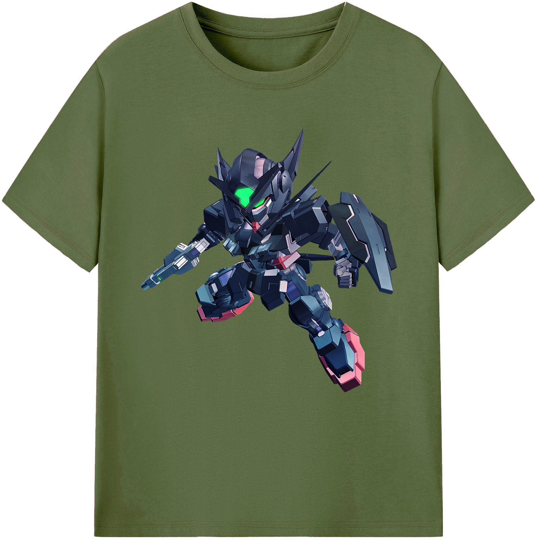 （画像用） 機動戦士ガンダム Mobile Suit Gundam 綿100％半袖Tシャツ（フロントプリント）